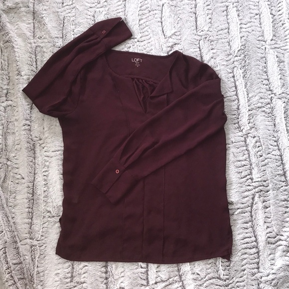 Maroon Blouse - Picture 1 of 1